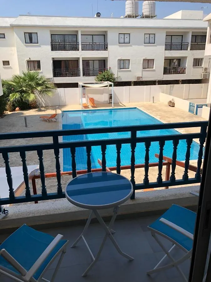 Napa Blue Apartment, Xxl Pool,In Hearth Of Ayia Napa Cyprus